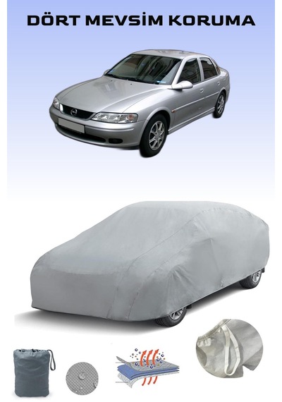 Opel Vectra B Uyumlu Araba Brandası, Oto Branda, Araba Çadırı, Su-güneş Geçirmez Gri