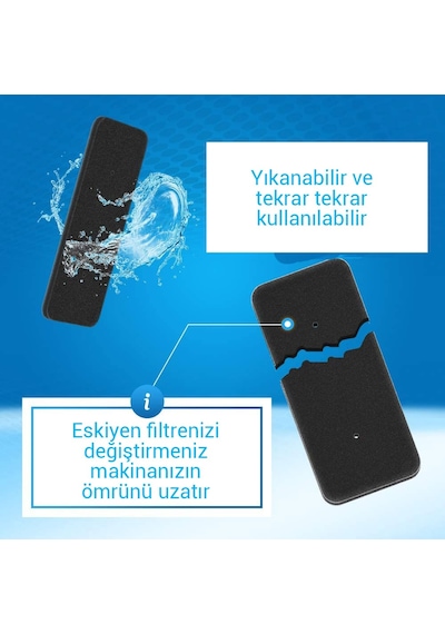 Hoover Uyumlu Çamaşır Kurutma Makinesi Sünger Filtresi 40006731 8 Adet