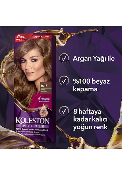 Koleston Intense 6/0 Koyu Kumral Saç Boyası