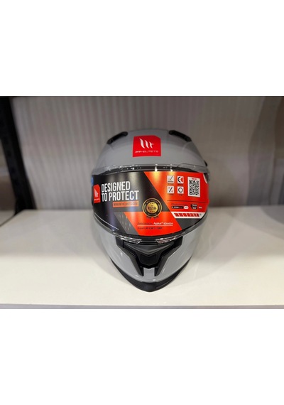 Mt Helmets Mt Braker Sv Solid A12 Kask Parlak Nardo Gri