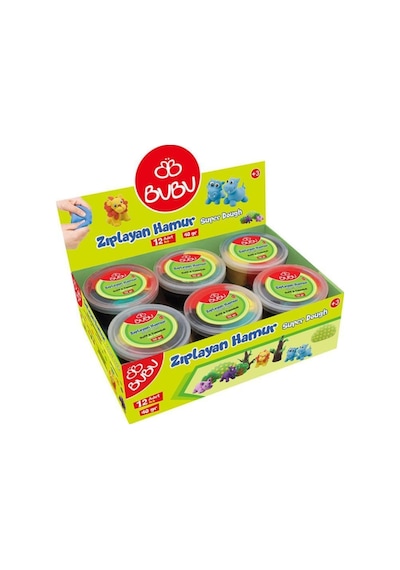 Bu-bu Zıplayan Oyun Hamur Tekli 40 Gr.
