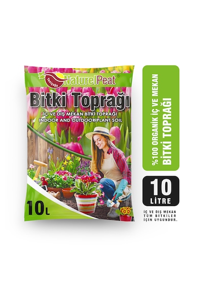 Naturelpeat Bitki Toprağı 10 Litre 100