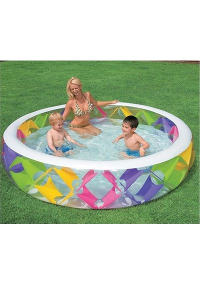 Intex Yumuşak Taban Şeffaf Havuz 229x56 Cm