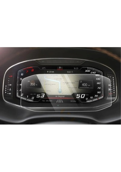 Seat Cupra Dijital Gösterge Ekranı Glass Ekran Koruyucu