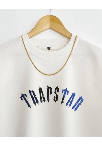 Altamira Unisex Trapstar Baskılı Oversize Bisiklet Yaka Kısa Kollu Pamuklu T-shirt 001