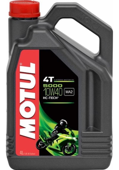 Motul 5000 10w40 4t Sentetik Bazlı Motosiklet Yağı 4l