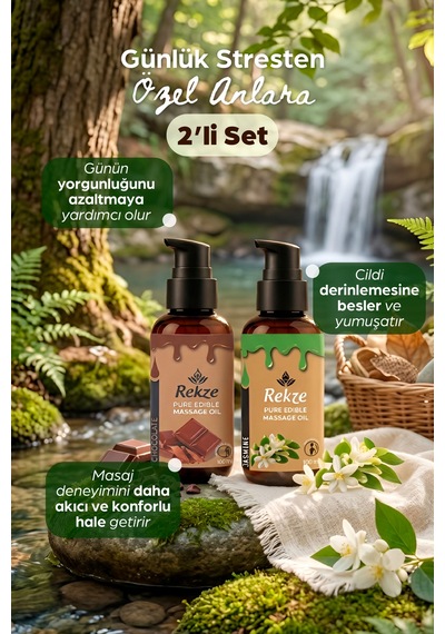 Çikolata & Yasemin Aromalı Masaj Yağı 100 Ml Aromaterapi, Nemlendirici Ve Romantik Etki - 745060868