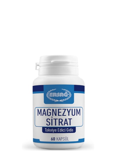 Ersağ Magnezyum Sitrat 60 Kapsül