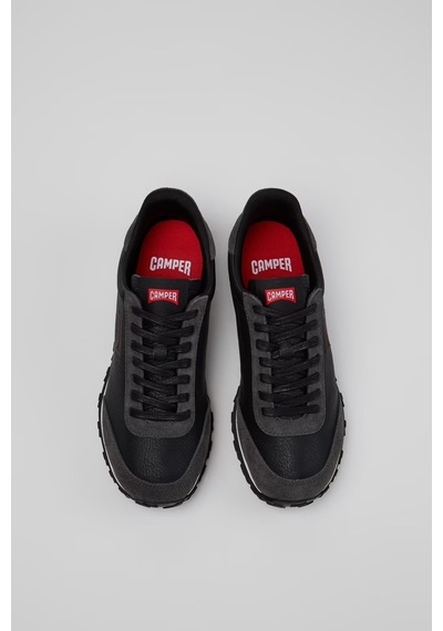 Camper Drift Walk Deri Ve Nubuk Kadın Spor Ayakkabı K201885-009 Siyah