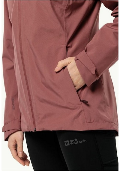 Jack Wolfskin 1115611-2191 Glaabach 3ın1 Jkt W Kadın Outdoor Mont renkli Çok Renkli