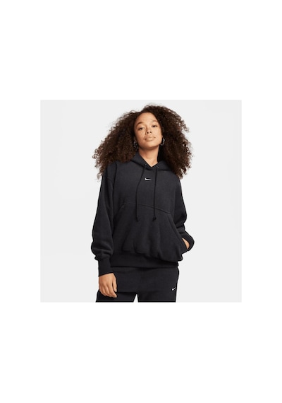 Nike Sportswear Phoenix Plush Oversize Şardonlu Sweatshirt siyah