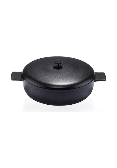 Cooknkeep Siyah Inci Pilav Tenceresi 28 Cm Siyah Siyah