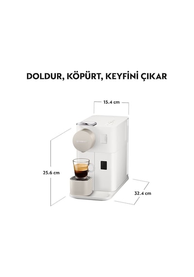 Nespresso F121 Lattissima One Kapsüllü Espresso ve Kahve Makinesi
