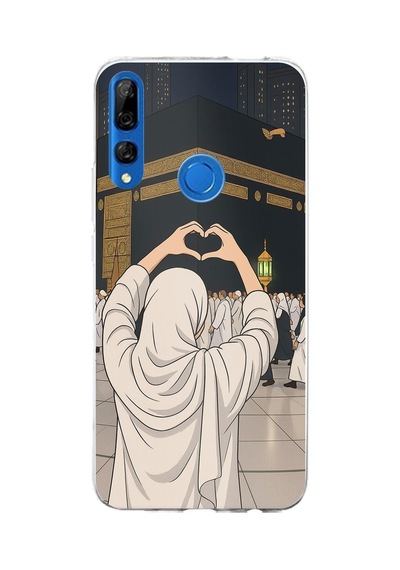 Honor 9x Uyumlu Kabe Aşkı Baskılı Silikon Kılıf