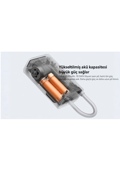 Xiaomi Qicycle N3 Elektrikli Taşınabilir Hava Pompası Genpa Gara