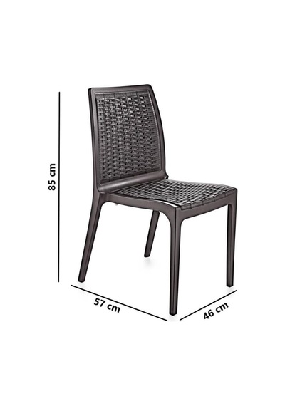 Tr Sy-2523 Rattan Bahçe Sandalye 4'lü Set Genel Tr Sy-2523 Rattan Bahçe Sandalye 4'lü Set Genel
