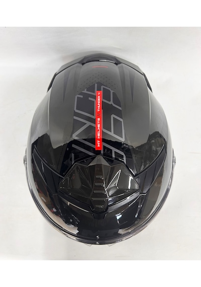 Mt Thunder 4sv R Luminence D1 Şefaf Vizörlü Kask Parlak Renk - Iç Güneş Vizörlü Sİyah