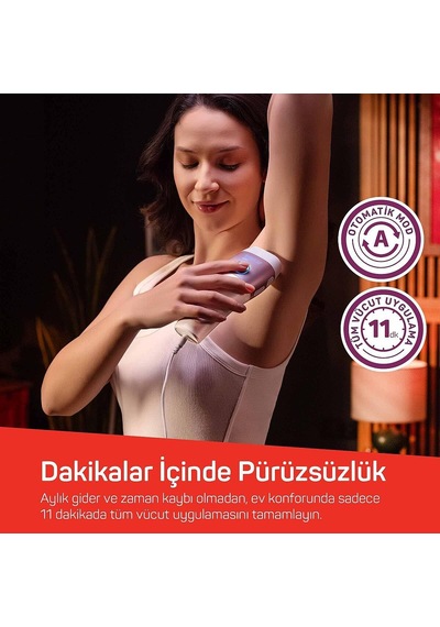 Tr Ar5176 Sateentouch Ipl Lazer Epilasyon, 999.999 Atım, Evde Tüy Alma, Soğutmalı, 5 Kademe, Otomatik Mod
