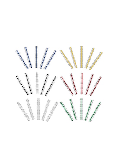 Alkatronik-30 Adet 40 Pin Erkek Header Seti 6 Renkli 2.54Mm Kırılabilir
