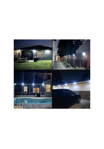 Hubrendy Emin 100 Led Dış Mekan Solar Aydınlatma Fotoselli Solar Lamba