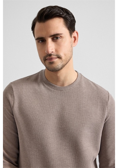 Süvari Koyu Kahve Regular Düz Bisiklet Yaka Sweatshirt Sw2013700035-kh9 Koyu Kahverengi Süvari Koyu Kahve Regular Düz Bisiklet Yaka Sweatshirt Sw2013700035-kh9 Koyu Kahverengi