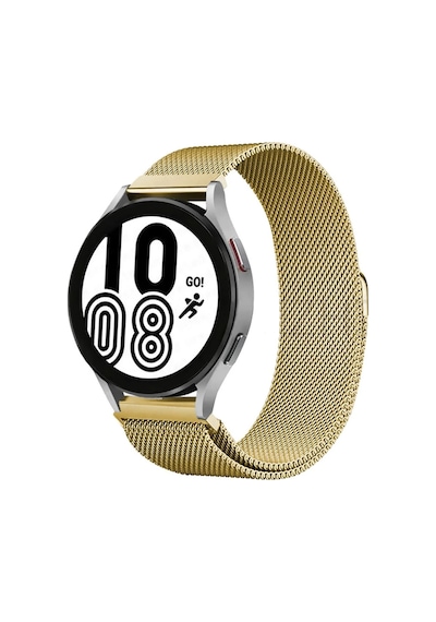Newface Watch 22mm Metal Mıknatıslı Kordon - Gold Açık Mor
