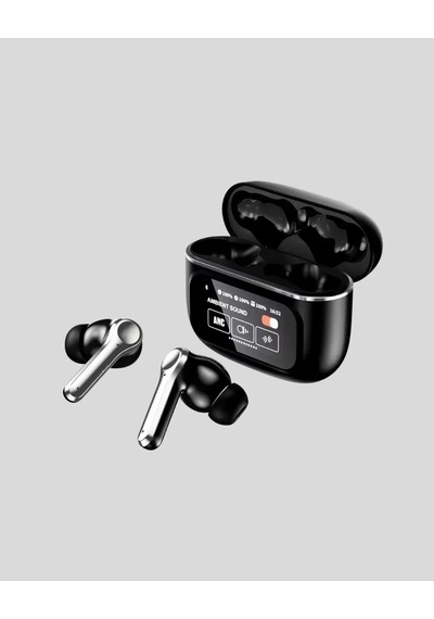 Bluetooth 5. 3 Anc Kablosuz Kulaklık Dokunmatik Kontrol, Dijital Ekran Ve Uzun Pil Ömrü Diğer