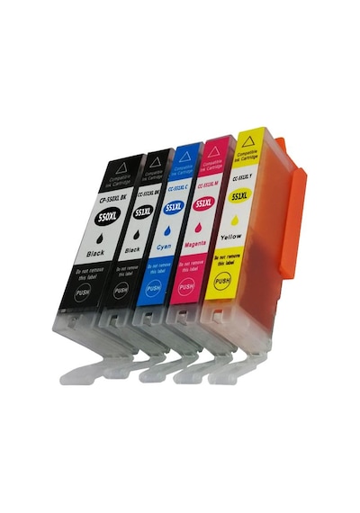 Ekoset Canon İx6850 İp7250 İp8750 Uyumlu Kartuş 550Xl/551X