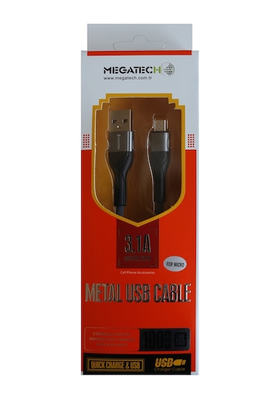 Megatech 3.1A A Serisi Micro Data Kablosu
