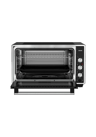 Koenic KMO 509026 50 L 1400 W 6 Fonksiyonlu Dikey Piliç Çevirmeli Buhar Destekli Pişirmeli Izgara Fonksiyonlu Mini Fırın