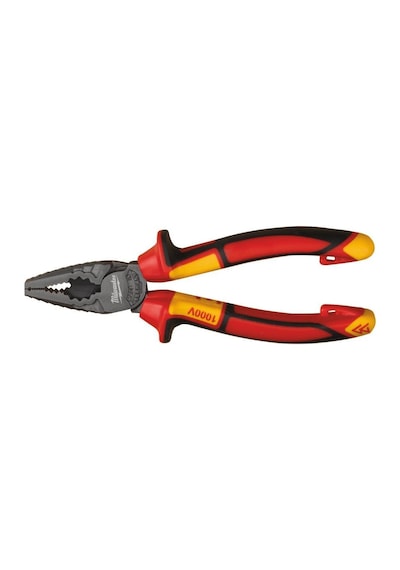 T4932464571 Ağır Hizmet Tipi Vde Elektrikçi, İzoleli Kombine Pense 165mm Belirtilmemiş