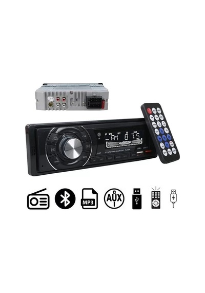 Hubrendy Sh Carstar Cs-950 Çift Usb/sd/fm/aux/bluetooth Kumandalı Oto Teyp 4x60 Watt