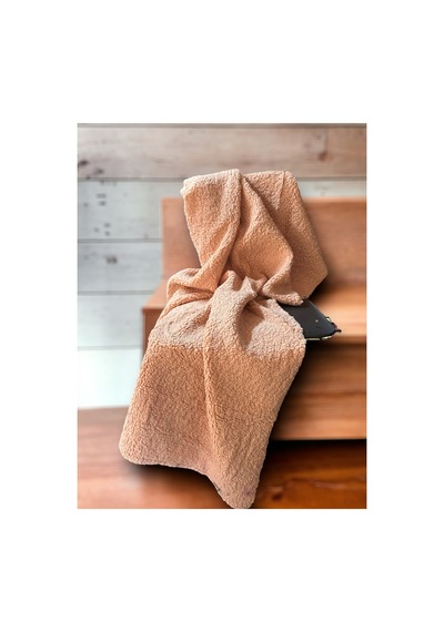 Zp Teddy İthal Kıvırcık 100x150cm, Yüksek Gramaj, Peluş Kumaş, Tekstil Pudra Pudra