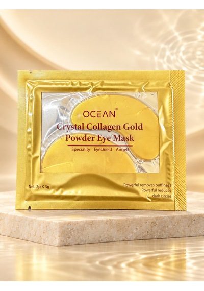 Milano Beautys Ocean Crystal Collagen Vgold Göz Altı Maskesi