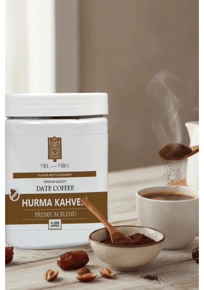 Kafeinsiz Saf Hurma Kahvesi 100g Organik Vegan Katkısız - Decaffeinated Pure Date Coffee Diğer
