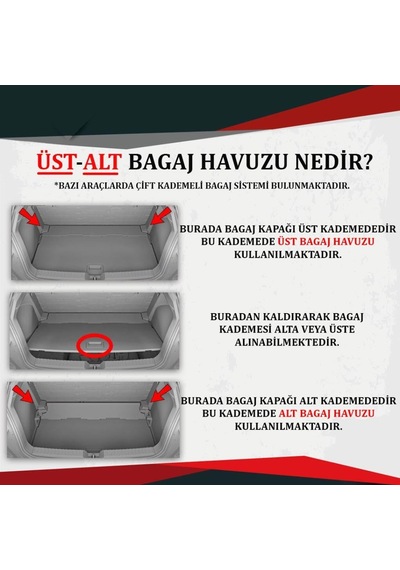Ferrous Autoaccessories Volkswagen T Roc İle Uyumlu 4d Paspas Ve Alt 3d Bagaj Havuzu 2019 Ve Üstü Açık Bej