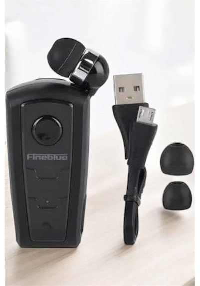 Tüm Telefonlara Uyumlu Mikrofonlu Titreşimli Makaralı Bluetooth Kulakiçi Kulaklık F910