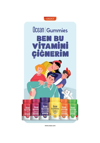 Ocean Gummies Defence 60 Çiğnenebilir Form