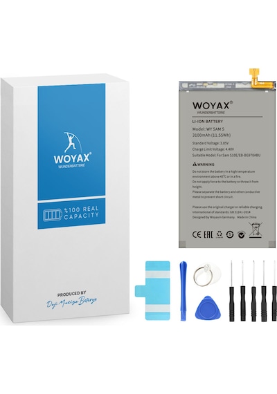 Woyax By Deji Samsung Galaxy S10e Uyumlu Premium Batarya