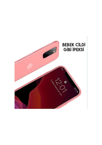 Baseus Jelly Liquid Silica Gel Apple Uyumlu iPhone 11 Pro Max 6.5 Kilif Seffa 471185934