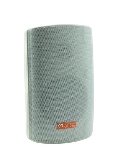 Magicvoice Mv-38 11 Cm Trafolu 50 W Beyaz Sütun Hoparlör 2'li Takım