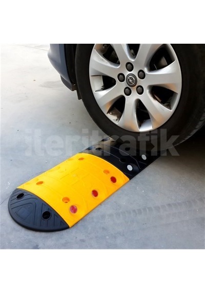 Oval Plastik Hız Kesici Set. Yol Kasisi 2.5 M N11.569