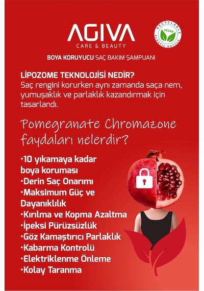 Boya Koruyucu Nemlendirici Saç Bakım Şampuanı-1000ml