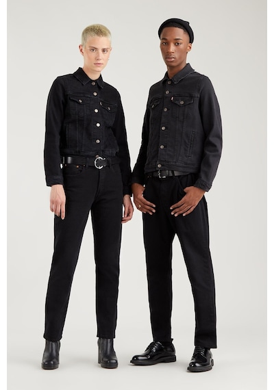 Levi'S Kadın Siyah 501 Crop Yüksek Bel Jean