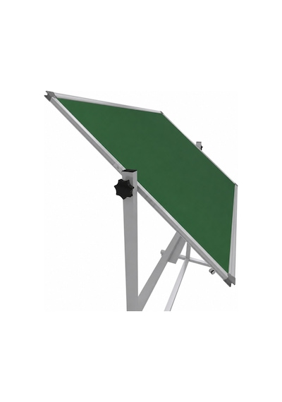 Emaye Yüzey 360 Dönerli Mobil Yazı Tahtası 90x120cm Yeşil