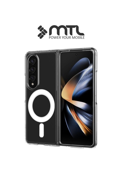 Samsung Z Fold 4 Şeffaf Magsafe Kılıf Mtl Safe