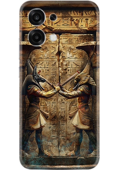 Oppo A6 Pro Kılıf Boutique Baskılı Resimli Mısır Pcode -013