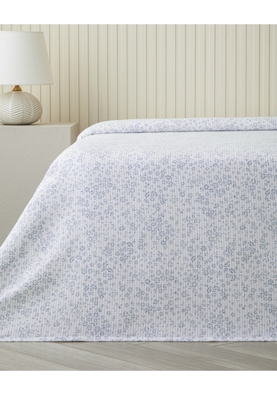 English Home Bloomlet Tek Kişilik Pike 150x220 Cm Mavi