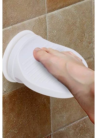 Vakumlu Banyo Ayak Dayanağı - Duş İçi Ayak Yıkama Ve Tıraş Destek Aparatı Kaymaz Yüzey Diğer