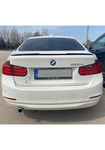 Bmw F30 318 320 325 330 Bagaj Üstü Yarasa Spoiler Piano Black